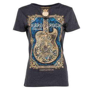 Hard Rock - Couture Framed Guitar Tee